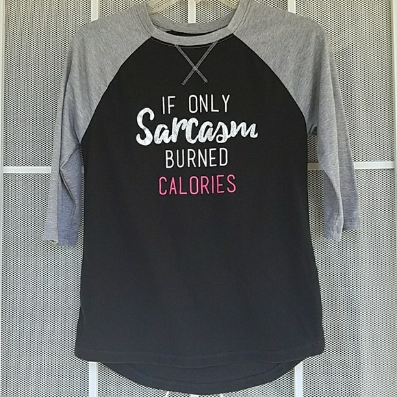 Athletic Works Tops - Athletic Works Shirt 1/2 sleeve black and gray